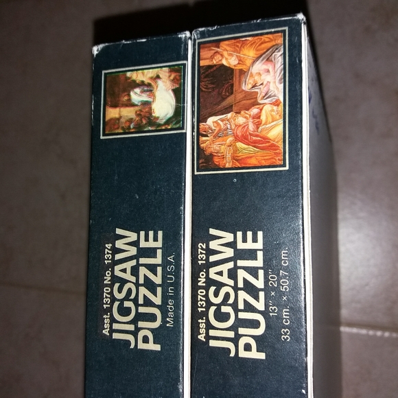 Jigsaw puzzle 2×500 The Last Supper and Adoration - Picture 3 of 5